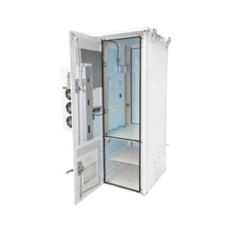 Aluminum Free-Standing Outdoor Solar Battery Enclosure Cabinet
